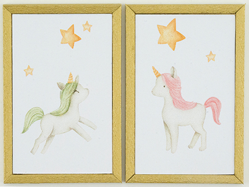 Unicorn Picture Set, 2 Piece